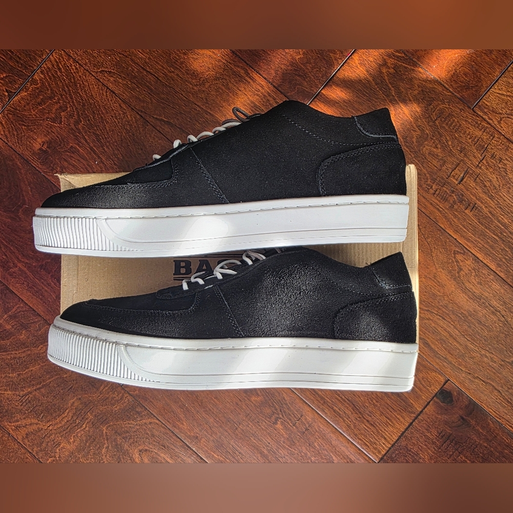 Suede Black Men's Sneakers - Picture 5 of 10